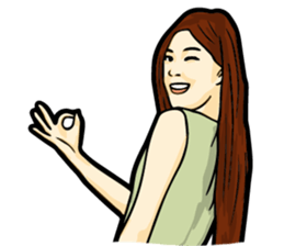 Girls at Taipei Metro Stations sticker #9888094