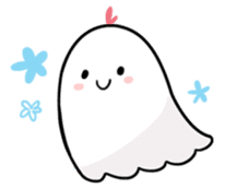 ghost brothers kiki & momo sticker #9888053