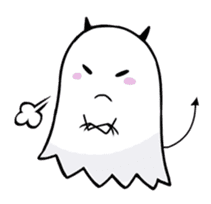 ghost brothers kiki & momo sticker #9888085