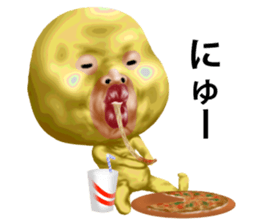 Such guy (whole body tights version) sticker #9888126