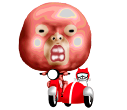 Such guy (whole body tights version) sticker #9888128