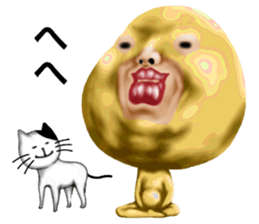 Such guy (whole body tights version) sticker #9888142