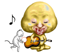 Such guy (whole body tights version) sticker #9888158