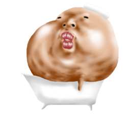 Such guy (whole body tights version) sticker #9888159