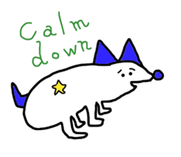 LOVE TO TALK!!EMOTIONAL ANIMALS sticker #9888641