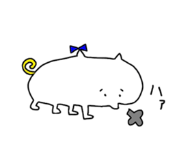 LOVE TO TALK!!EMOTIONAL ANIMALS sticker #9888677