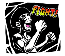 American comic-style stickers sticker #9889007