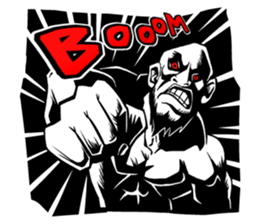 American comic-style stickers sticker #9889023