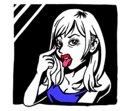 American comic-style stickers sticker #9889028