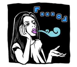 American comic-style stickers sticker #9889033