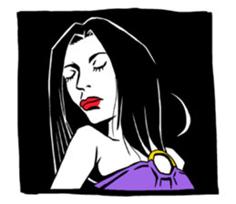 American comic-style stickers sticker #9889036