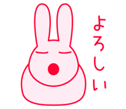 But is the rabbit. sticker #9889211
