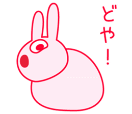 But is the rabbit. sticker #9889212