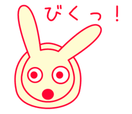 But is the rabbit. sticker #9889215