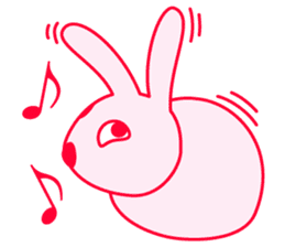 But is the rabbit. sticker #9889218