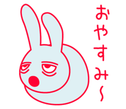 But is the rabbit. sticker #9889224