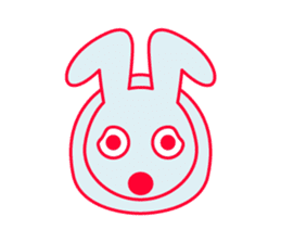 But is the rabbit. sticker #9889230