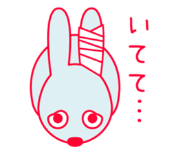 But is the rabbit. sticker #9889237