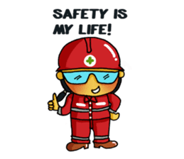 Safety is my Life sticker #9889429