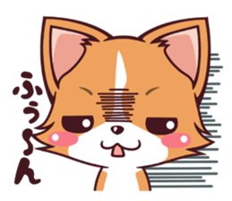 Cute and lovely Corgi sticker #9889959