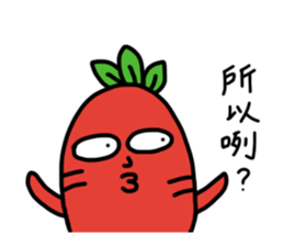 Carrot Jeremy sticker #9890129