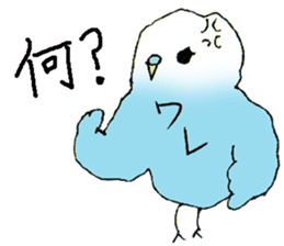 Lovable parakeet, Pal sticker #9890548