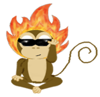 Inferno Ape sticker #9890724