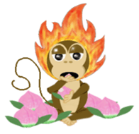 Inferno Ape sticker #9890730