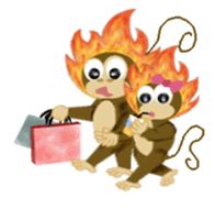 Inferno Ape sticker #9890731