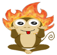 Inferno Ape sticker #9890737