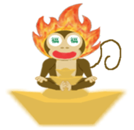 Inferno Ape sticker #9890745