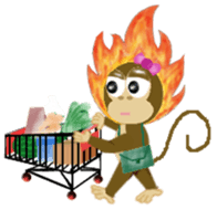 Inferno Ape sticker #9890750