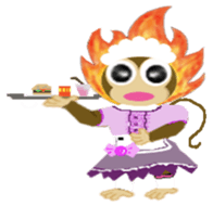 Inferno Ape sticker #9890757