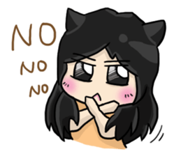 Neko and Cinos: Love is so sweet sticker #9891179