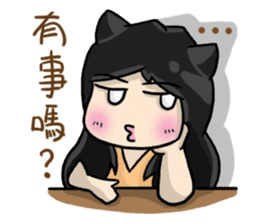 Neko and Cinos: Love is so sweet sticker #9891185