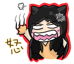 Neko and Cinos: Love is so sweet sticker #9891192