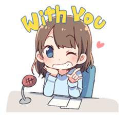 iRis Serizawa You's Serizaworld with you sticker #9891600