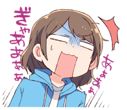 iRis Serizawa You's Serizaworld with you sticker #9891623