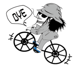 Sili and his dog's diary sticker #9891788