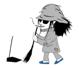 Sili and his dog's diary sticker #9891794