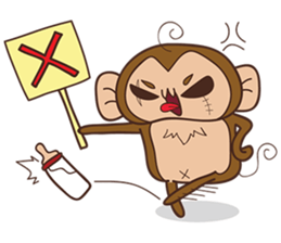 Juppy the Monkey Vol 1 sticker #9891962