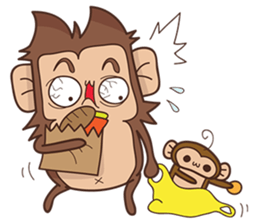 Juppy the Monkey Vol 1 sticker #9891963