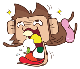 Juppy the Monkey Vol 1 sticker #9891965