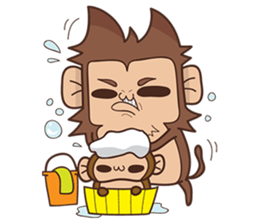 Juppy the Monkey Vol 1 sticker #9891966