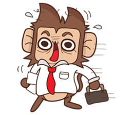 Juppy the Monkey Vol 1 sticker #9891969