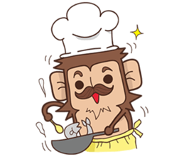 Juppy the Monkey Vol 1 sticker #9891980