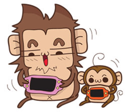 Juppy the Monkey Vol 1 sticker #9891981