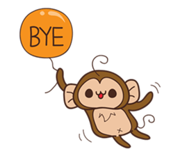 Juppy the Monkey Vol 1 sticker #9891984