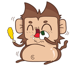 Juppy the Monkey Vol 1 sticker #9891985