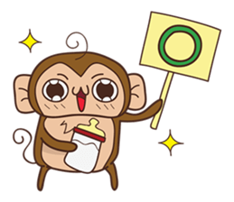 Juppy the Monkey Vol 1 sticker #9891990